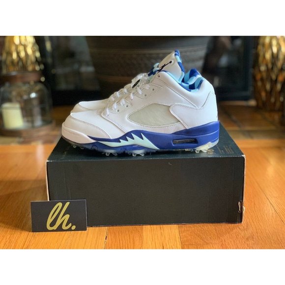 Size 7.5 Air Jordan 5 Low Golf "Grape Ice" - Picture 1 of 6